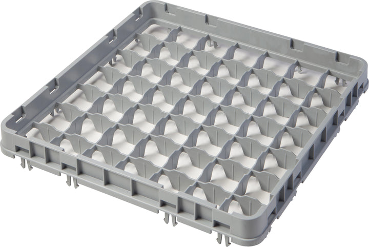 Cambro top frame - 49 compartments - 50x50 cm - For glasses up to Ø6 cm