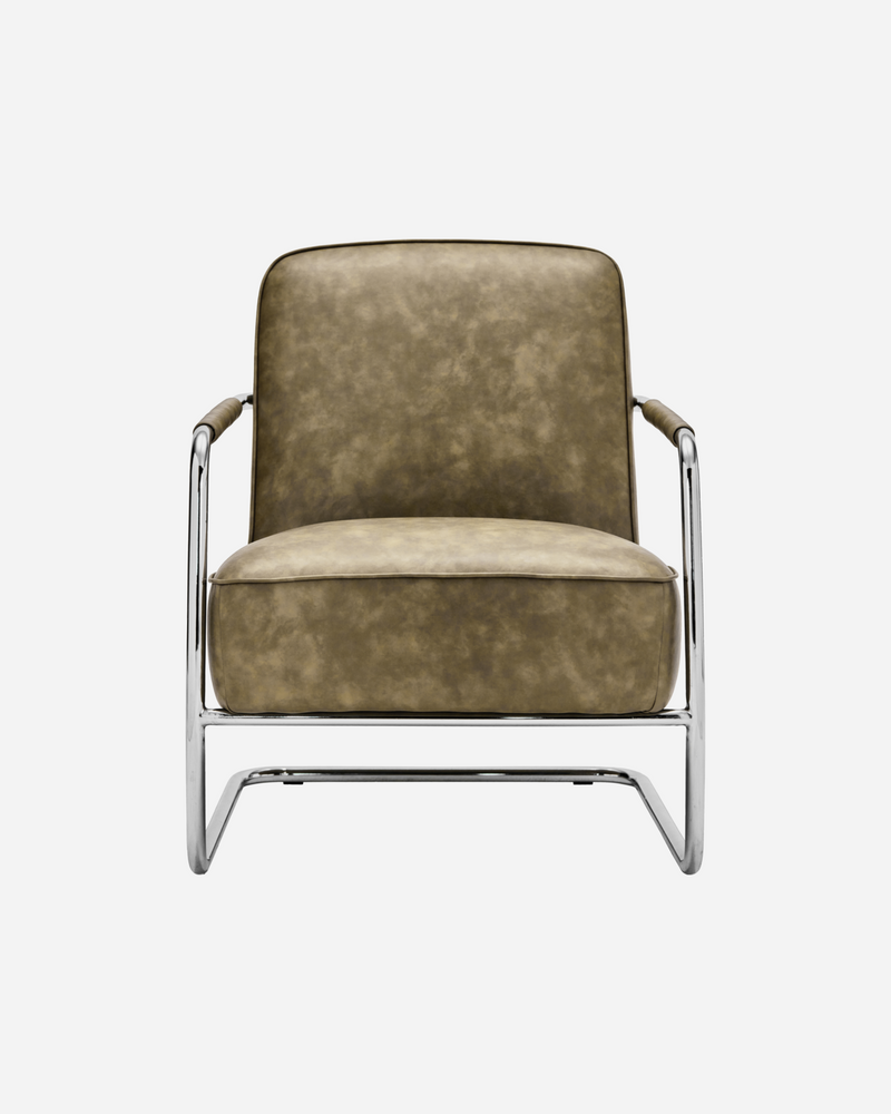 Loungestol, HDcomma - Khaki eller mørkegrøn - Inde