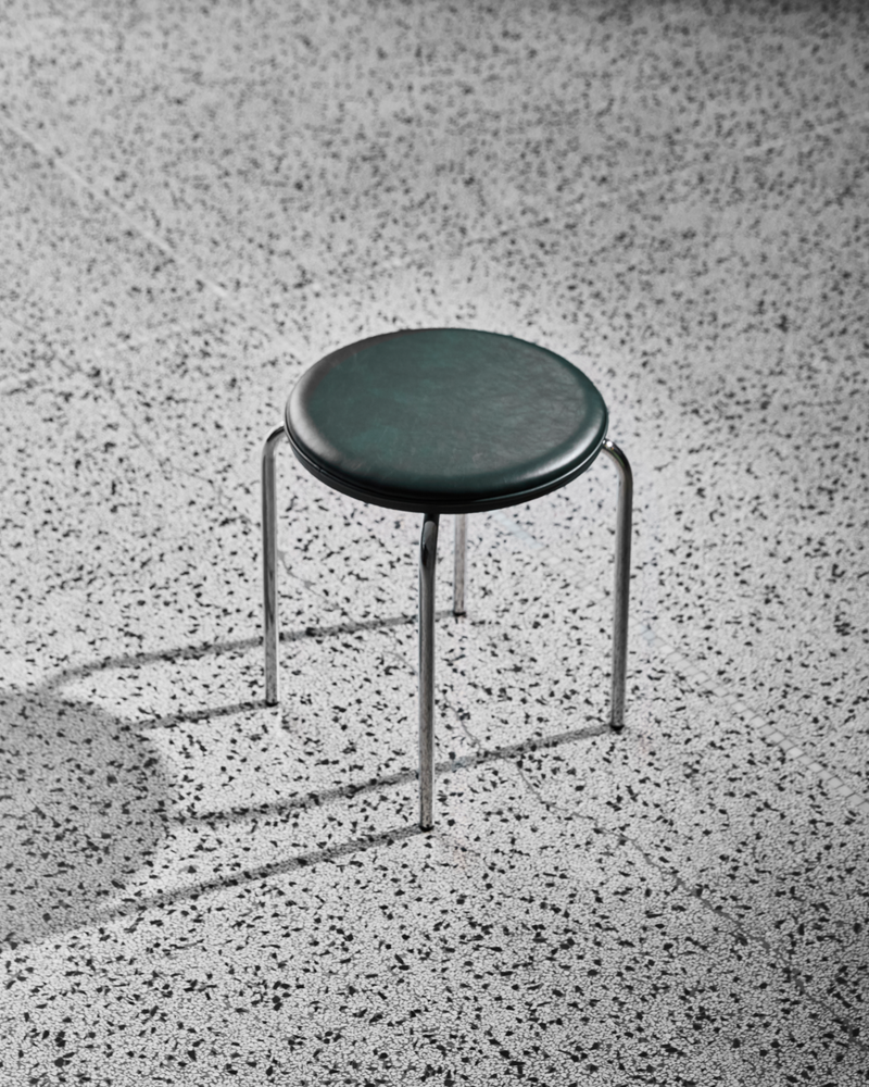 Skammel, HDcomma - Khaki eller mørkegrøn - Inde - Stabelbar