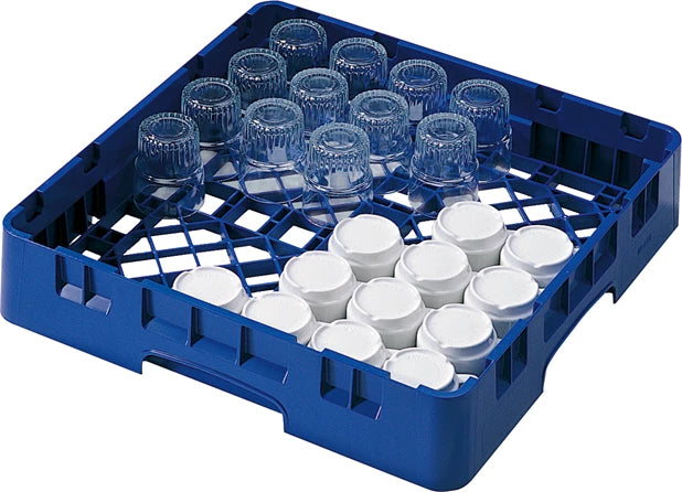 Cambro kop- og glaskurv - Blå - 50x50 cm