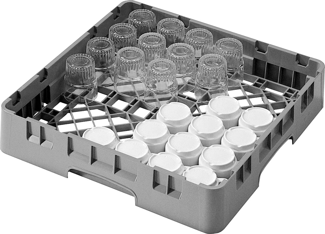 Cambro kop- og glaskurv - Grå - 50x50 cm