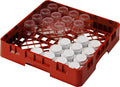 Cambro cup and glass racks - Red - 50x50 cm