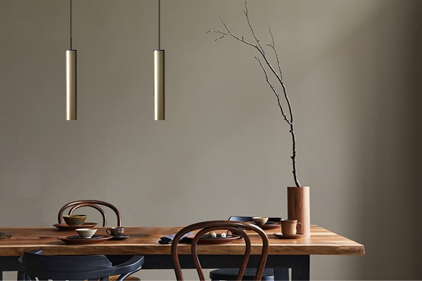 Pendel - Antidark Tube Flex Pendant L35 GU10 -  M. baldakin - Ø6 cm
