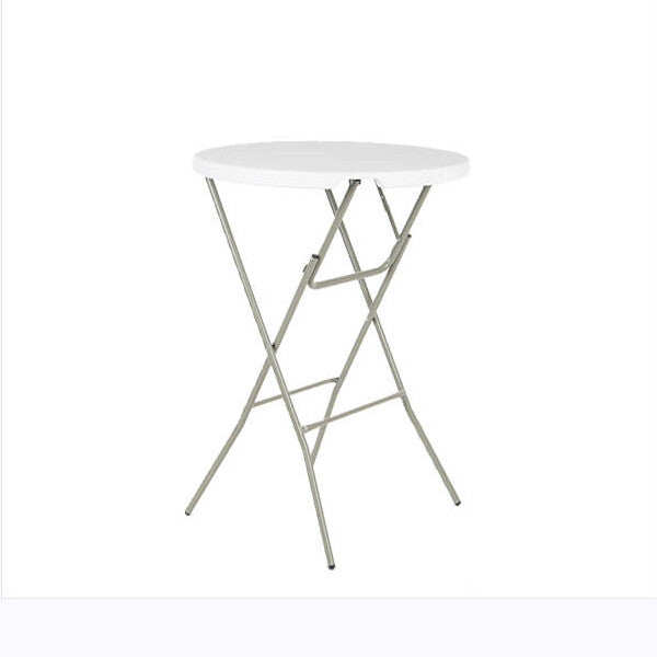 American standing table and event table with tablecloth - Ø80 cm - Outside/inside
