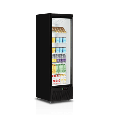 Display køleskab til fødevarer - Tefcold Atom Maxi C1DB - 459 liter - 2,5  kW/24timer - 58 DB