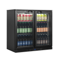 Dobbelt backbar med hængslede døre - Tefcold BA21H - 188 liter - 1,08 kW/24 timer (90 cm høj)