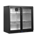 Dobbelt backbar med skydedøre - Tefcold BA21S - 188 liter - 1,14 kw/24 timer (90 cm høj)
