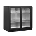 Backbar med skydedøre - Tefcold BA26S - 191 liter - 44 DB - 1,14 kW/24 timer (87 cm høj)