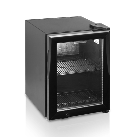 Mini displaykøler B30 - Ventileret - 20 liter - 0,55 Kw/24 timer (God som mælkekøler)