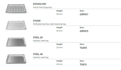 Unox Cheftop Plus industriovn - Vaskesystem - Damp - 5 x GN 1/1 (Kompakt)