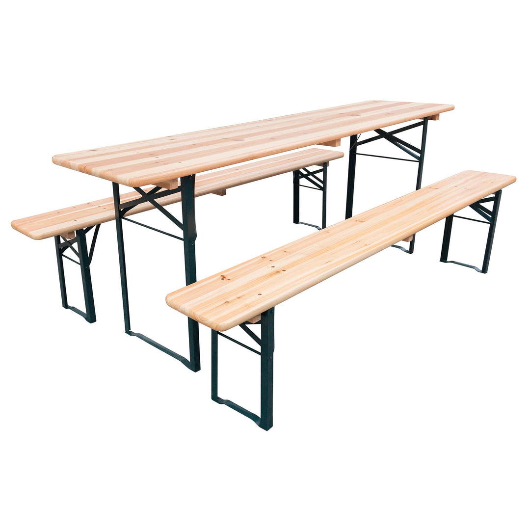 Table bench set München Basic - 200 cm - Stackable - Outdoors