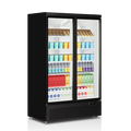 Dobbelt display køleskab til fødevarer - Tefcold Atom Maxi C2DB - 809 liter - 4,17  kW/24timer - 62 DB