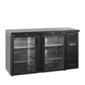 Backbar med hængslede døre - Tefcold CBC210G - 277 liter - 42 DB - 3,18 kW/24 timer (86 cm høj)