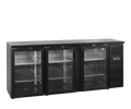Backbar med hængslede døre - Tefcold CBC310G - 442 liter - 42 DB - 3,8 kW/24 timer (86 cm høj)