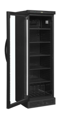 Black display refrigerator - Tefcold CEV425 BLACK - 347 liters - 45 dB - 2.2 Kw/24 hours