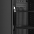 Sort display køleskab - Tefcold CEV425 BLACK - 347 liter - 45 dB - 2,2 Kw/24 timer