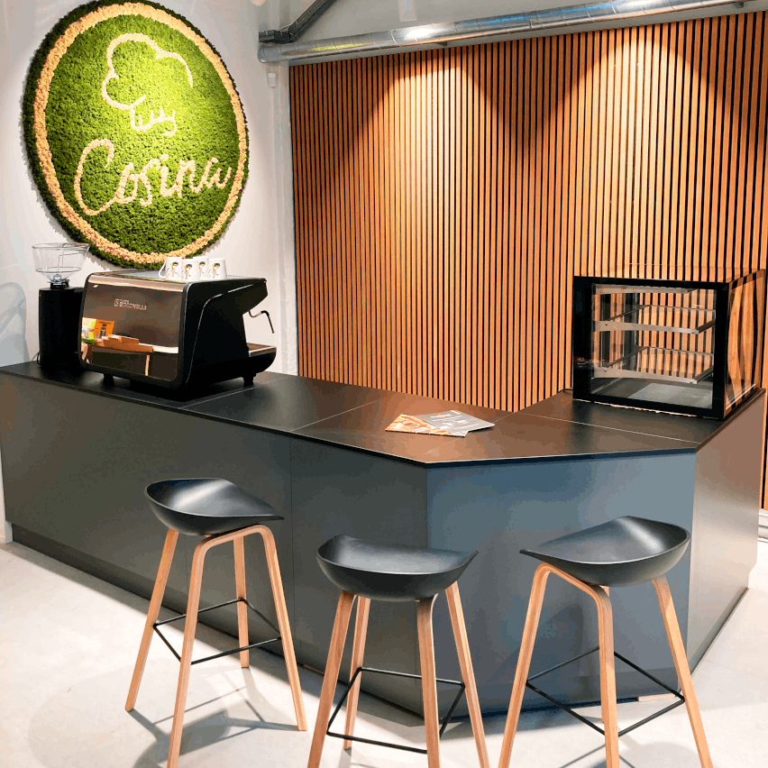 Cafe showroom