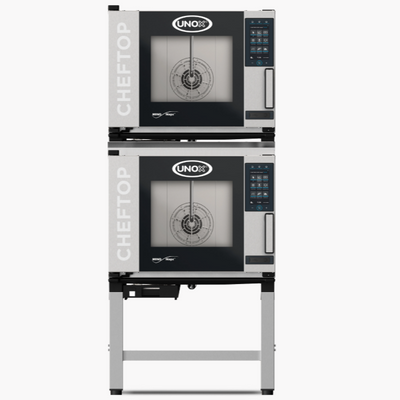 Cheftop pakke 1: 2 x Cheftop Plus 5 plader (GN 1/1) med stativ og vandfilter