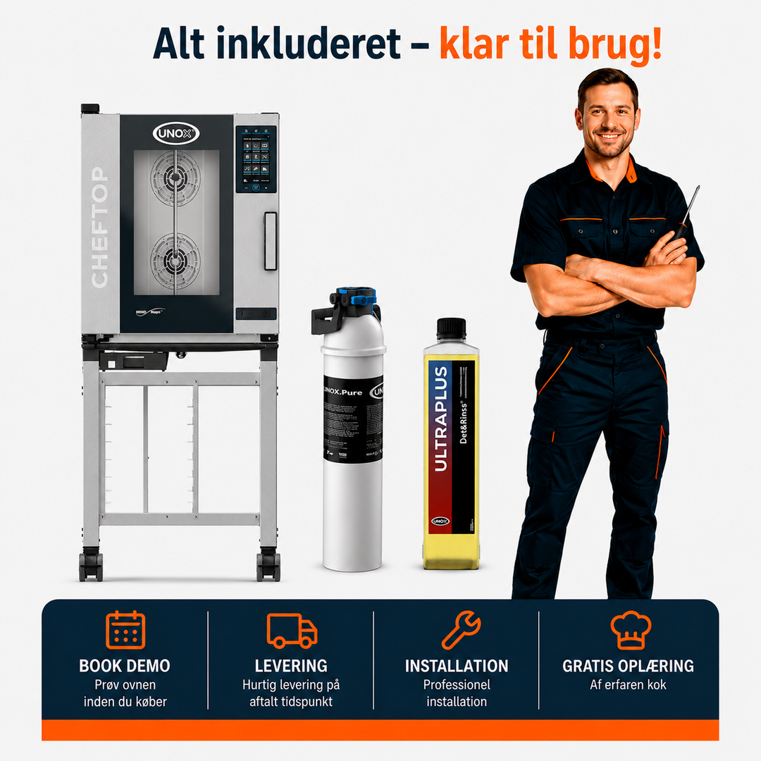 Combi oven with washing system - CHEFTOP PLUS - 7 x GN 1/1