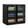 Dobbelt backbar med hængslede døre - Tefcold DB201H - 182 liter - 44 dB - 1,08 kW/24 timer (87 cm høj)