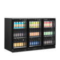 Backbar med hængslede døre - Tefcold DB301H-3 - 300 liter - 44 DB - 1,8 kW/24 timer (87 cm høj)