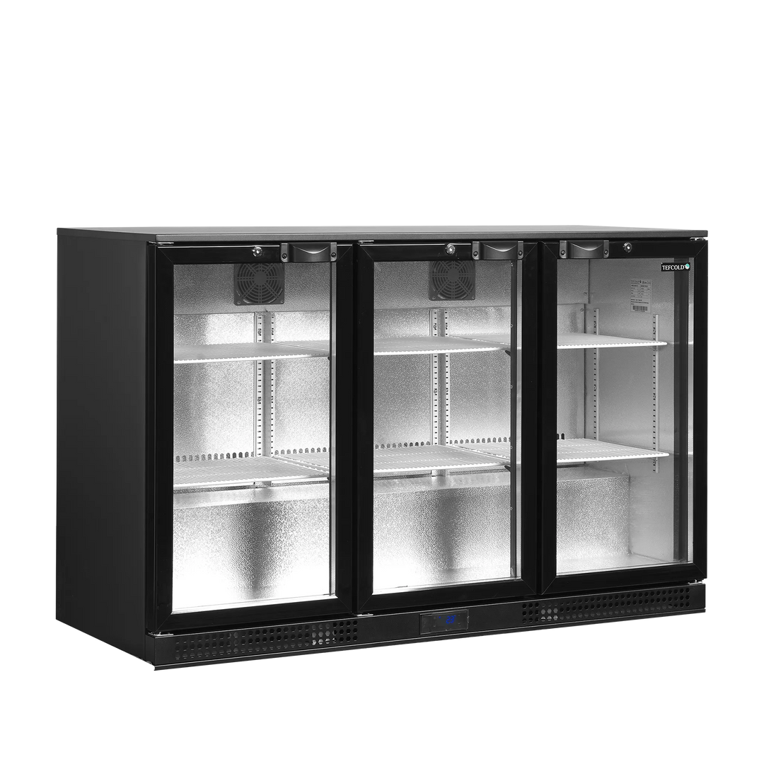 Backbar med hængslede døre - Tefcold DB301H-3 - 300 liter - 44 DB - 1,8 kW/24 timer (87 cm høj)