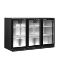 Backbar med hængslede døre - Tefcold DB301H-3 - 300 liter - 44 DB - 1,8 kW/24 timer (87 cm høj)