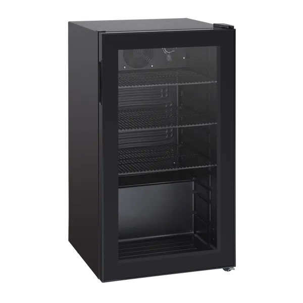 Mini display køler - Scancool DC98BB - 98 liter - 1,8 kw/24 timer - 39 dB