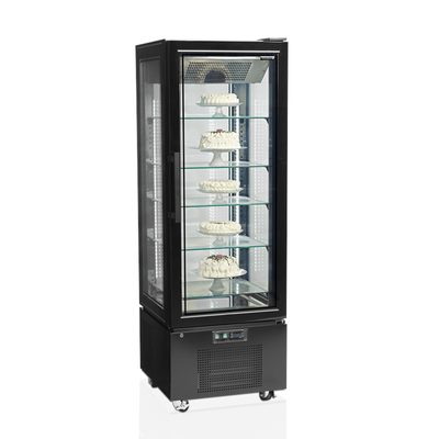 Display fryseskab - Tefcold UPD400-F - 248 liter - 23,51 kWh/24t (Til iskager og kransekager på frost)