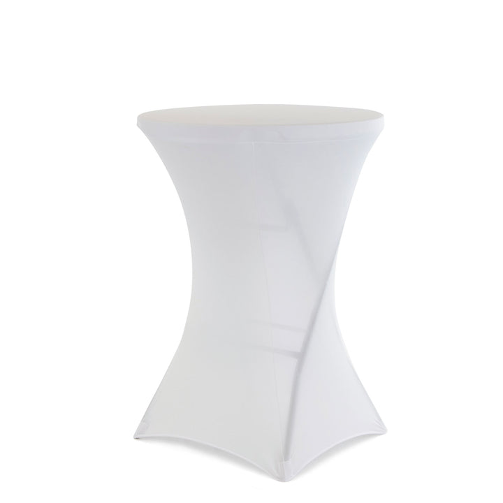 American standing table and event table with tablecloth - Ø80 cm - Outside/inside