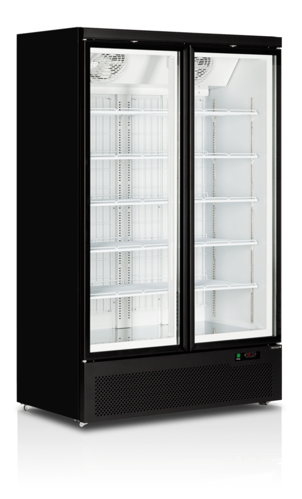 Dobbelt display fryser - Tefcold Atom Maxi F2DB - 702 liter - 65 dB - 17,47 kW/24 timer