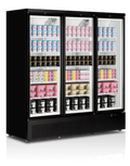 Tripple display fryser - Tefcold Atom Maxi F3DB - 1090 liter - 70 dB - 23,84 kW/24 timer