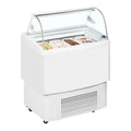 Fiji 4 ice cream counter - 4 x 5 liters - Ventilated - Compact - 82.2 cm long