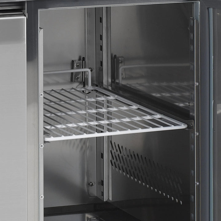 Counter freezer - Tefcold CF7410 - 533 liters - 10.26 kWh/24 hours - 223 cm wide