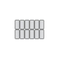 Millenium ST12  isdisk - 12 x 5 liter - Ventileret - 116,6 cm lang