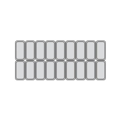 Millenium ST18  isdisk - 18 x 5 liter - Ventileret - 166,1 cm lang