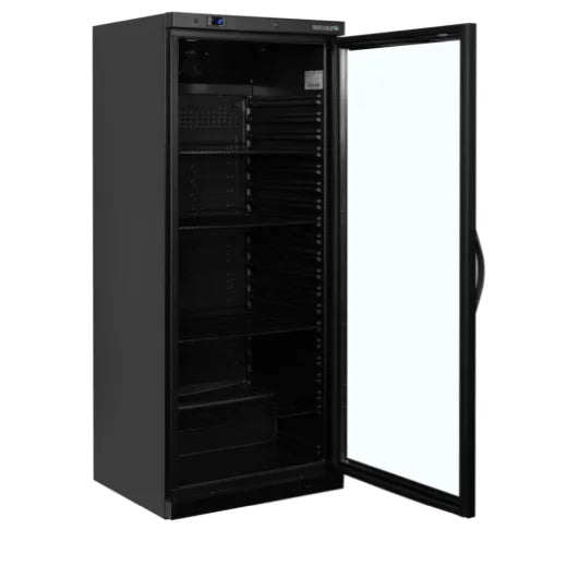 Display køleskab - Tefcold UR600BG - 570 liter - 45 DB - 2,25 Kw/ 24 timer (GN 2/1)