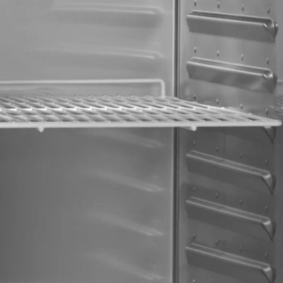 Lagerkøleskab - Tefcold RK710X1 - 393 liter - 46 DB - 0,75KW/24 timer (GN 2/1)