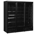 Dobbelt displaykøleskab - Tefcold Atom Maxi C3DBB - 1264 liter - 65 dB - 5,41 kW/24 timer