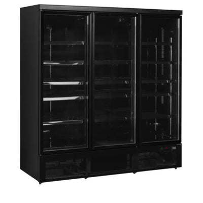Dobbelt displaykøleskab - Tefcold Atom Maxi C3DBB - 1264 liter - 65 dB - 5,41 kW/24 timer