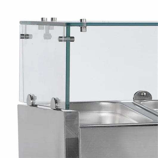 Tefcold GVC33-200 - Køleopsats til 9 x GN 1/4 - 200 cm