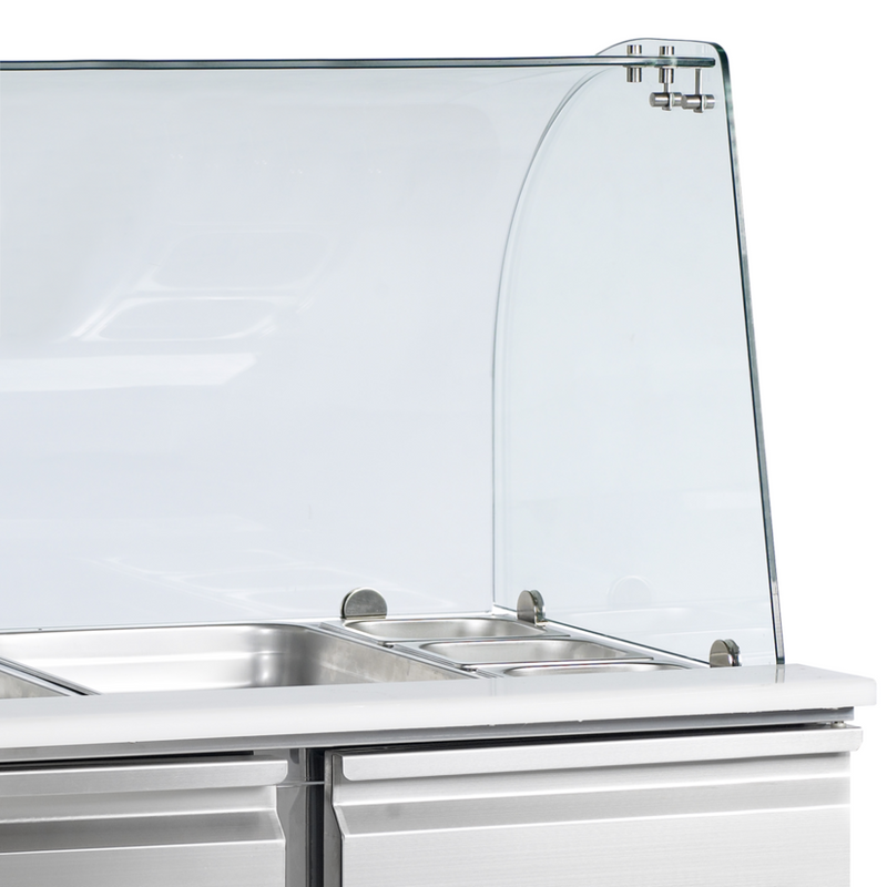 Saladette - Tefcold SA1365 - 368 liter - 2,6 kw/24 timer - 136,5 cm bred