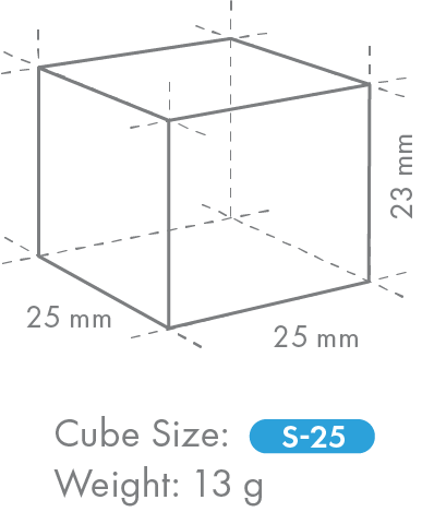 Hoshizaki ice cube machine IM-65PE-25 - 56 kg/day - Small ice cubes (3 year warranty)