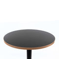 Round cafe table - Decor-laminate oak - Ø100 cm - Indoors