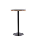 Round cafe table - Decor-laminate oak - Ø100 cm - Indoors