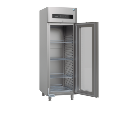 Lagerkøleskab med glaslåge - Hoshizaki Premier KG70 L DR - 475 liter - 1,23 Kw/24 timer (GN 2/1)