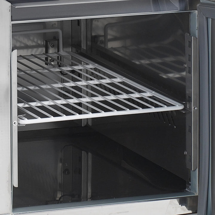 Kølebord lav model - Tefcold UC5310 - 262 liter - 2,51 kW/24 timer - 180 cm bred