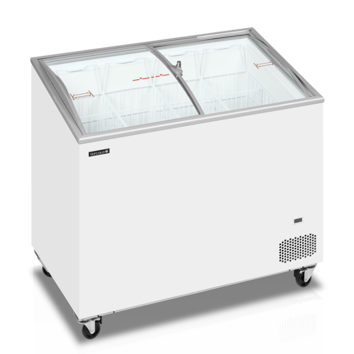Isfryser - Tefcold IC301SCEB - 230 liter - 45 DB - 2,08 kw/24 timer - 101 cm lang