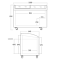 Isfryser - Scancool IC306D - 192 liter - 70 DB - 1,64 kw/24 timer
