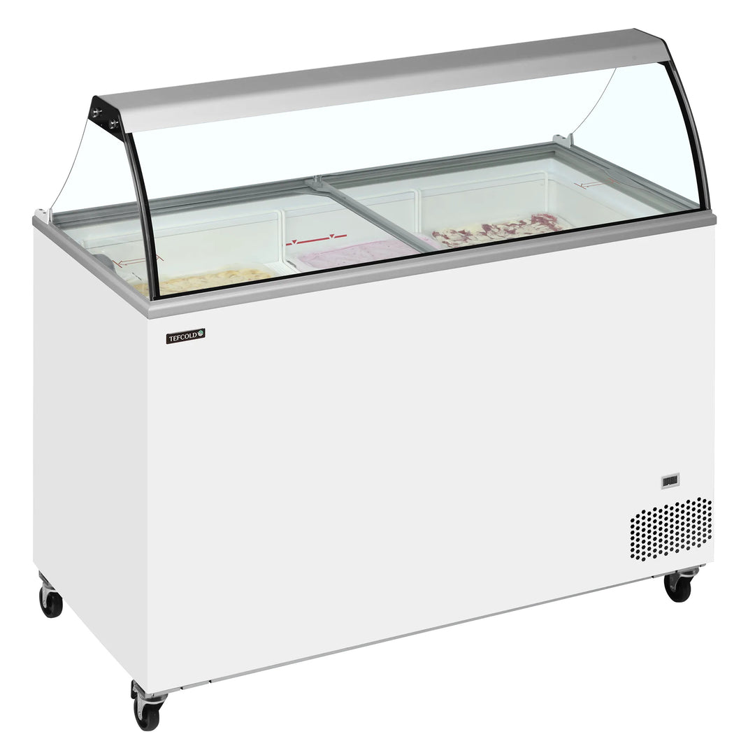 Tefcold IC401SC-SO isdisk - 10 x 5 liter - Skydelåg - Statisk